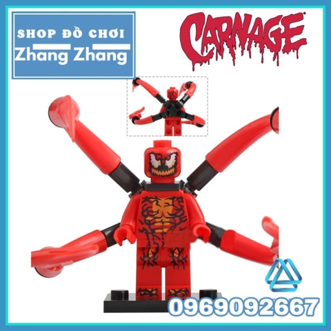 Xếp hình Lego Venom đại chiến Octopus Lego Minifigures Xinh x0231
