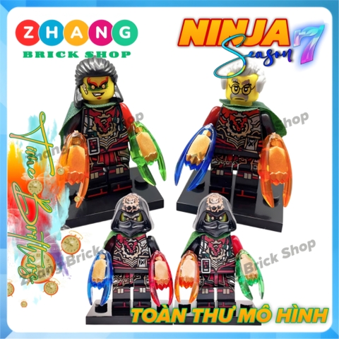 Mô hình nhân vật Ninja season 7 Time Brother Acronix Krux
bậc thầy nguyên tố Ninja season 7 Zhang Brick Shop