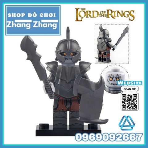 Đồ chơi xếp hình chiến binh tộc Orc trong The Lord of the Rings Minifigures Koruit KT1056