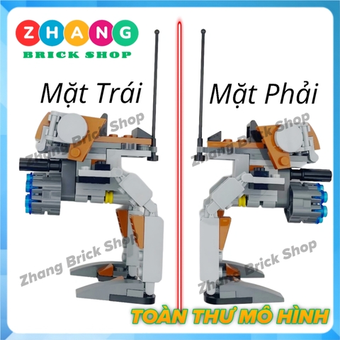 [119 hình] Xếp hình Star Wars 4 lính Geonosis Troopers battle đại chiến Lego Minifigures K-004