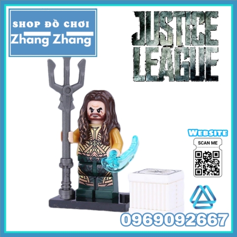 Xếp hình Jutice League Bathero - Flash - Aquaman - Wonder Woman - Cyborg - Superman Lego Minifigures Decool 0282 0287