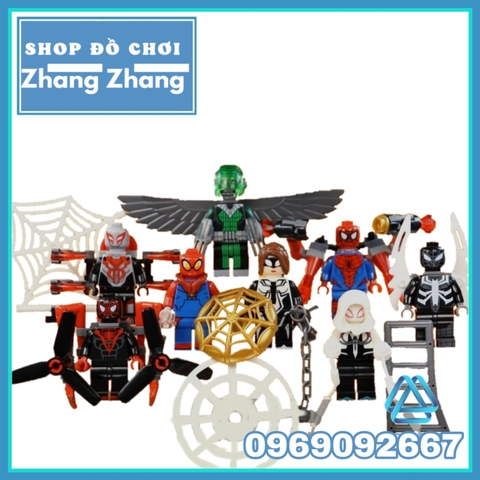 Xếp hình Spider-Man Far For home Lego Minifigures Sy Sy688