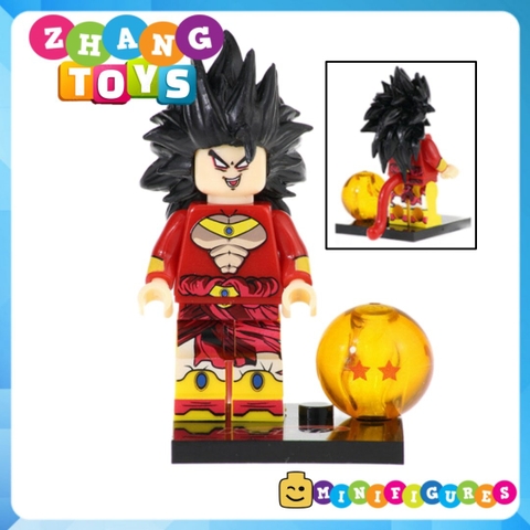 Xếp hình 7 viên ngọc rồng Dragon Ball Trunks Broly
Gotenks Goku
- Evil Buu - Xeno Bardock Lego Minifigures Kopf KF6042