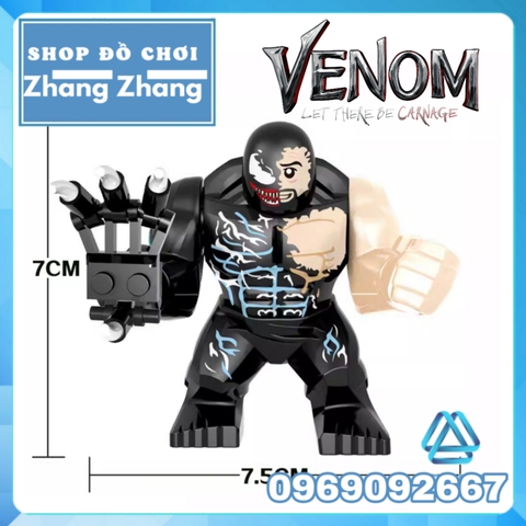 Xếp hình Bigfigures Venom biến đổi mới nhất 2020 Spider-Man siêu anh hùng Marvel Lego Minifigures Eagle EG131