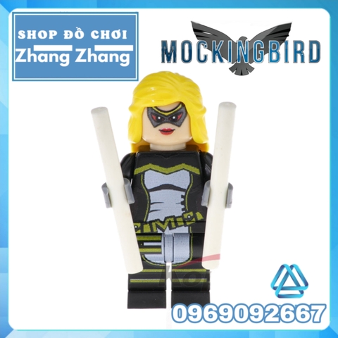 Xếp hình Aquaman
- Elsa Bloodstone - Scarlet Witch - Commander A Lego Minifigures POGO PG8127