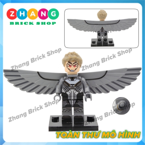 Xếp hình X-men : Apocalypse - Magneto - Archangel - Psylocke - ProfessorX - Quick Silver - Nightcrawler Lego Xinh X0115