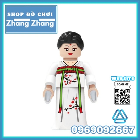 Đồ chơi xếp hình Trang phục cung tần thời Đại Hán Minifigures M8043