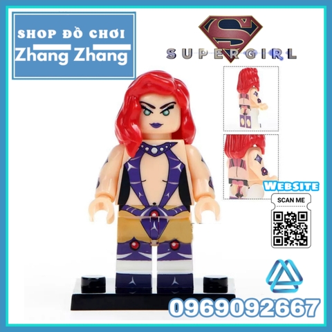 Xếp hình Siêu anh hùng Li gan huan
- FireStar
- The Red woman 
- SuperWoman Lego Minifigures Wm Wm6005