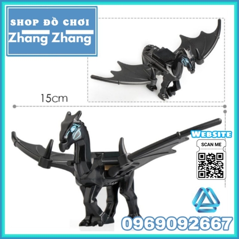 Xếp hình ngựa tiên Thestral trong Harry Potter Lego Minifigures Lele L162