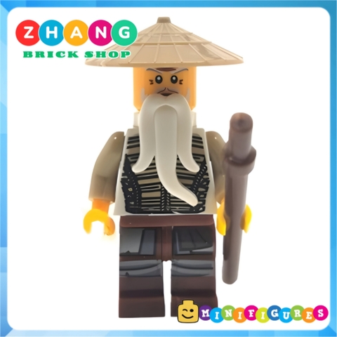Đồ chơi xếp hình Ninjago Lloyd - Zay - Zane - Master Wu - Kai - Cole - Nya - Ginkle Minifigures No005680