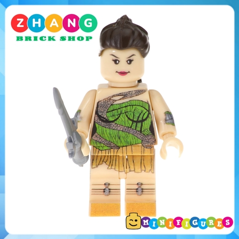 Xếp hình Siêu anh hùng Huntress, Citizen, Red Hood Lego Minifigures POGO PG8123