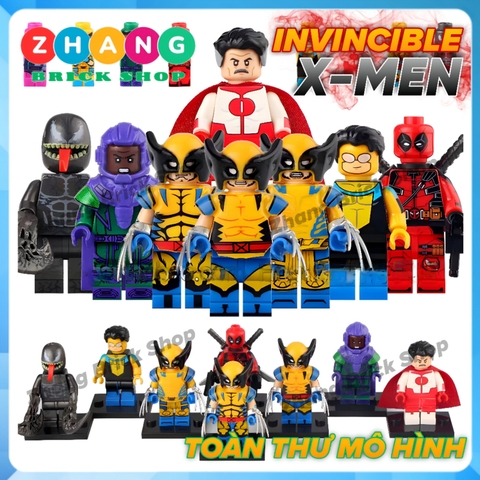 Mô hình nhân vật Wolverine Omni Man Invincible Riot
Kang The conqueror

Deadpool TV6205 Zhang Brick Shop