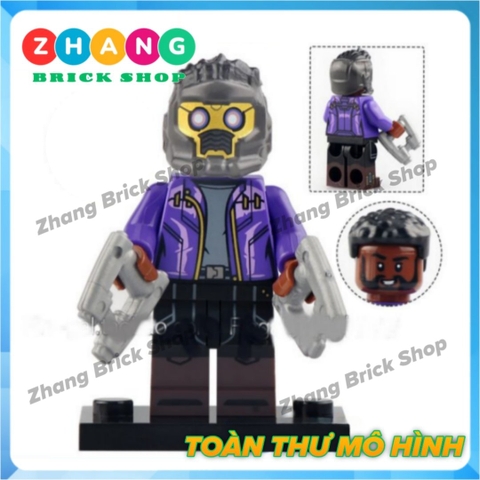 Đồ chơi xếp hình Bucky Scarlet Witch Vision Gamora Captain Falcon Loki Star-Lord Minifigures POGO PG8298