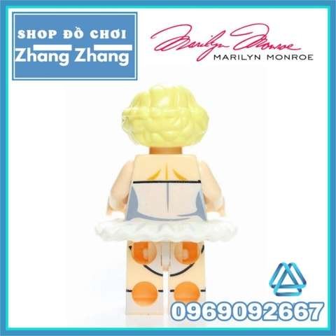 Đồ chơi xếp hình Nữ minh tinh màn ảnh Marilyn Monroe Mô hình Minifigures MG0116