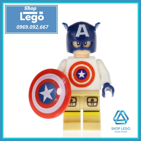 Xếp hình Spider Man Joker Harley Quinn Hawkeye UsAgent Drax Captain America Superman Red Lego Minifigures POGO PG8126