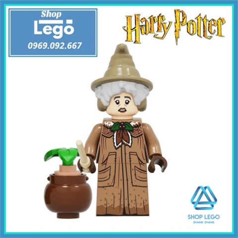 Xếp hình Harry Potter - Kingsley Shacklebolt - Dumbledore - James Potter - Lily Potter Lego Minifigures POGO PG8286