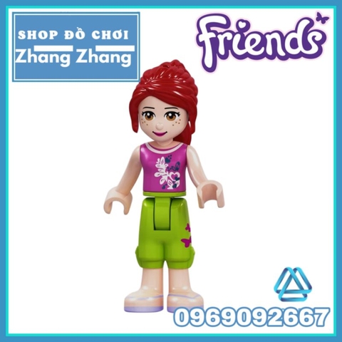 Đồ chơi xếp hình Friends Tom - Nicole - Stella Andrea - Martina James - Mia Olivia Minifigures Lele F034 041