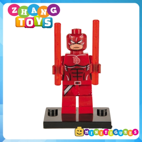 Xếp hình DC Bizarro Supergirl Punisher Task Master Dare Devil Collector Lego MiniFigures Xinh x0104 xinh 164 171