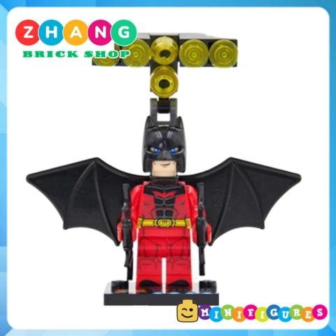 Xếp hình Harley Quinn - Batman - Iron Man - Falcon Yellow Jacket - Deathstroke - Batman - Arsenal Lego Minifigures Sy295