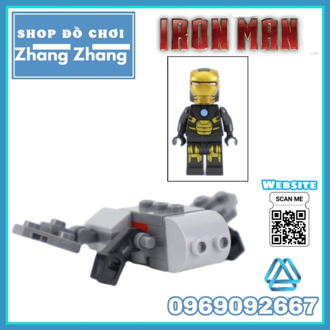 Xếp hình Người sắt Iron Man biến hình Hulkbuster 12in1 Lego Minifigures Elephant JX1162