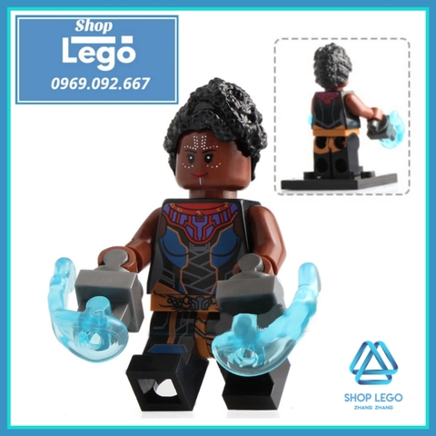 Xếp hình Black Panther TChalla WKabi Wakanda Killmonger Shuri báo đen Lego Minifigures Xinh X0191