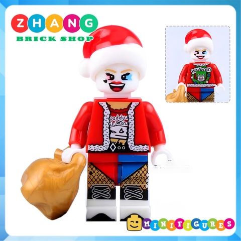 Xếp hình Santa Claus - Darth Vader - Harley Queen - Old Granny - Joker - C-3PO Giáng Sinh Lego Minifigures Xinh X0140