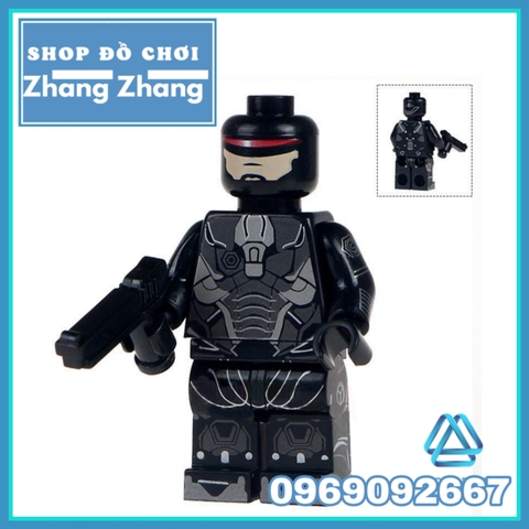 Xếp hình Robocop Cảnh sát người máy mới nhất đẹp nhất 2019 Lego Minifigures Wm WM436 wm6020