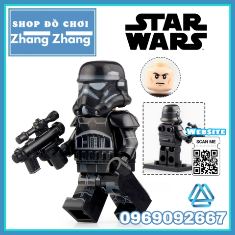 Xếp hình Star Wars Stormtrooper - Captain Phasma - Clone Trooper - Darth Vader Lego Minifigures Koruit KT1035