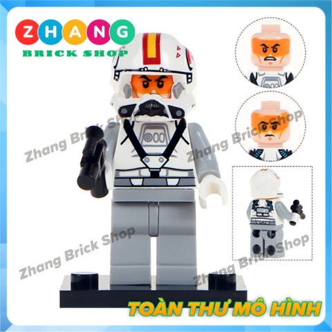 Xếp hình Star Wars Rebel - Imperial - Lor San Tekka - Stormtrooper - Tusken - AT-AT Lego Minifigures Lele C001 008