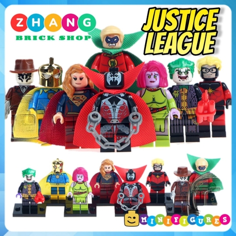 Xếp hình Siêu anh hùng Marvel & DC Lego Minifigures POGO PG8085