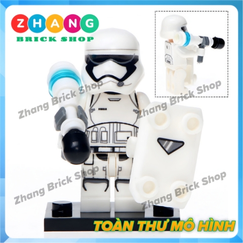 Xếp hình Star Wars Hunter Droid - Boba Fett - Stormtrooper - Bodhi Rook - Hera - Pao Lego Minifigures POGO PG8066