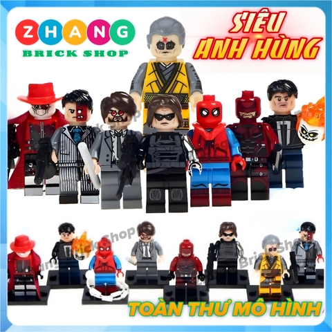 Xếp hình Kaecilius
Winter Soldier
Ghost Rider Matt Murdock
Daredevil
Two-Face
Deadshot Lego Minifigures Pogo PG8069