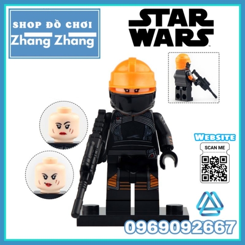 Đồ chơi xếp hình Dark Trooper trong Star Wars Chiến tranh giữa các vì sao Mô hình Minifigures Koruit XP395 KT1052