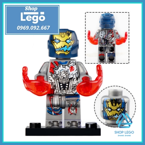 Xếp hình Biệt đội Avengers Age of Ultron mới nhất 2020 Iron Man Lego Minifigures Xinh X0267