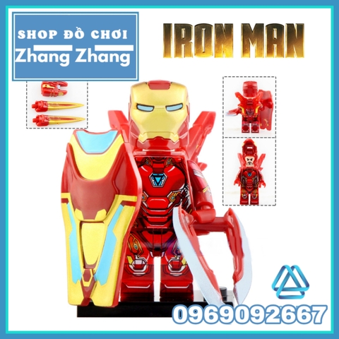 Xếp hình Iron Man Người sắt tuyển tập siêu rẻ siêu đẹp mới nhất 2019 Lego Minifigures WM6065