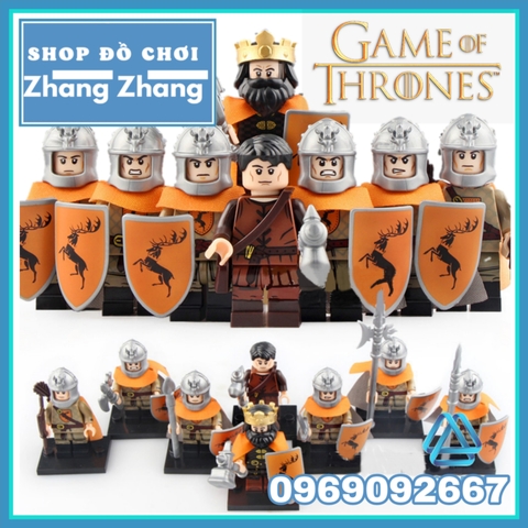 Xếp hình Game of Thrones Baratheon Bannerman Lego Minifigures Koruit KT1029