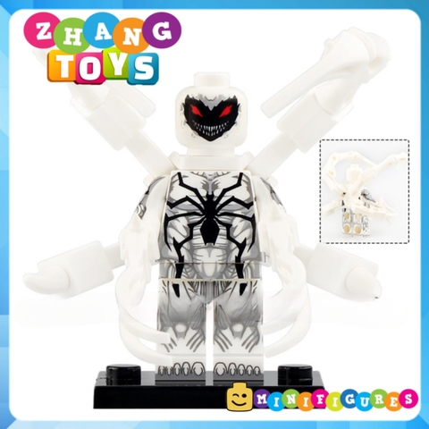 Xếp hình mô hình gồm Carnage - Cletus Kasady - Eddie Brock - Anti-Venom - Scream Lego WM6120