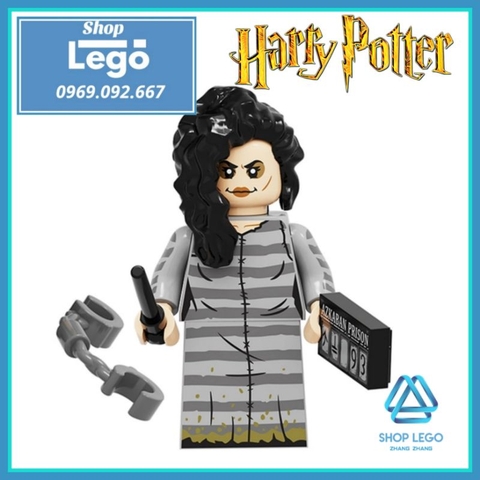 Xếp hình Harry Potter - Kingsley Shacklebolt - Dumbledore - James Potter - Lily Potter Lego Minifigures POGO PG8286