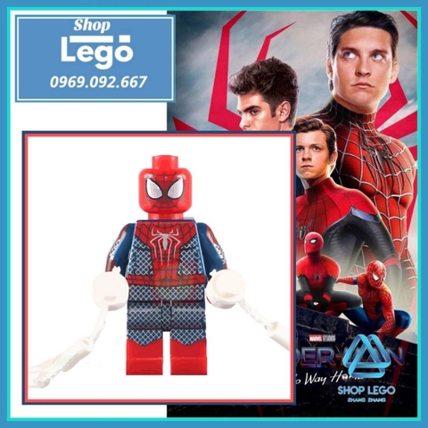 Xếp hình Spider-Man No way home tặng kèm dây tơ nhện Lego Minifigures WM210