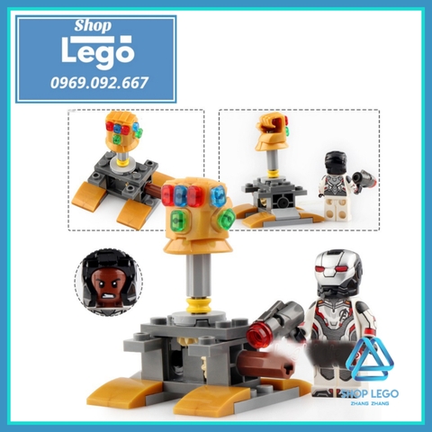 Xếp hình Captain Marvel WarMachine Iron Man Black Widow Hawkeye Thor Ant man Hulk Assemble Lego Minifigures SY SY1320
