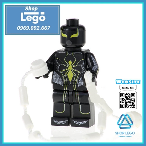 Xếp hình Agent X, Green Goblin, Spider-Armor, Miles Morales siêu anh hùng Lego Minifigures POGO PG8096