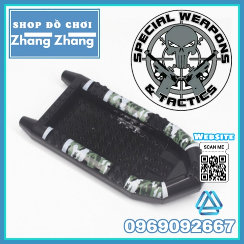 Xếp hình xuồng máy cano cao tốc của lực lượng đặc nhiệm SWAT Lego Minifigures