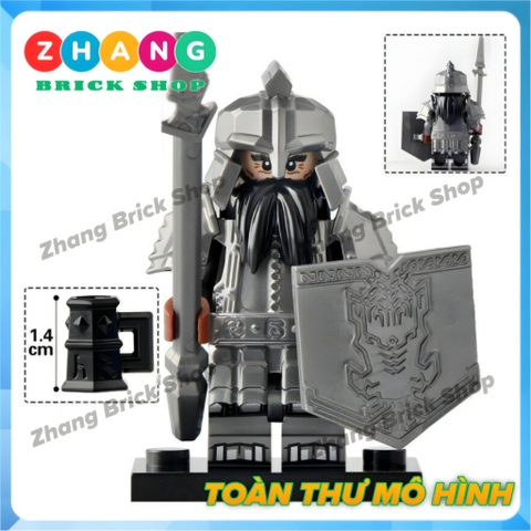 Xếp hình Lord of the Rings Dwarves Warriors Tộc chiến binh người lùn Hobbit Lego Minifigures

Koruit KT1040