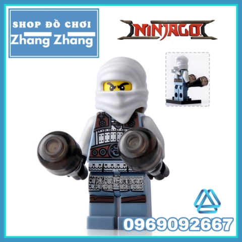Xếp hình Ninjago Shadow - Ash - Slackjaw - Blunck - Rivett - Vermin - Raggmunk - Machia Lego Minifigures POGO PG8055