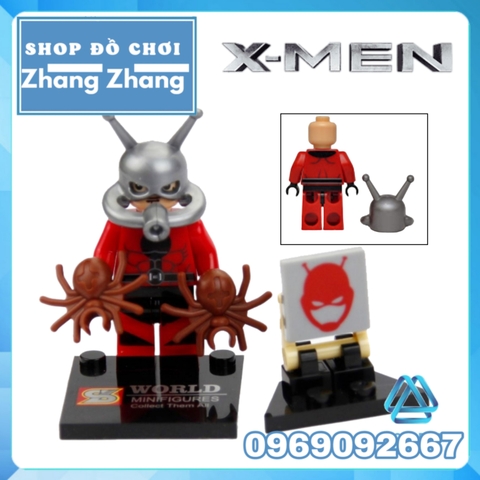 Xếp hình Daredevil Magneto Ant-Man Loki Wolverine The Beast Green Arrow DC X-men Lego Minifigures Sy259