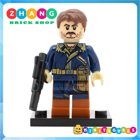 Xếp hình Star Wars Imwe - Jyn Erso - Stormtrooper - Malbus - Death Trooper - Orson Andor Lego Minifigures Xinh X0139