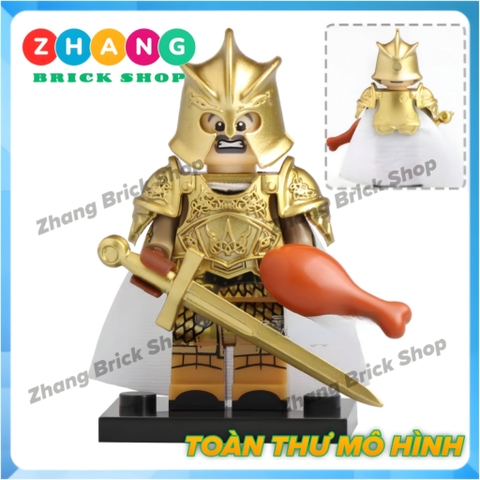 Xếp hình New Game of Thrones Kingsguard Jaime Lannister - Meryn Trant Lego Minifigures Pogo Koruit KT1001