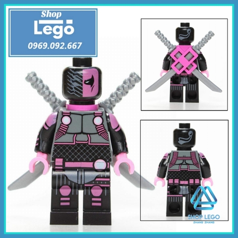 Xếp hình Deathstroke, Martian Manhunter, Flash Siêu anh hùng DC Comics Lego Minifigures POGO PG8211