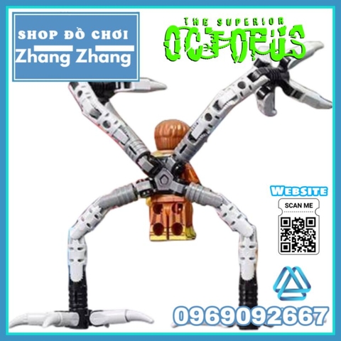 Đồ chơi xếp hình Dortor Octopus trong Người nhện Spider man Minifigures MG0202