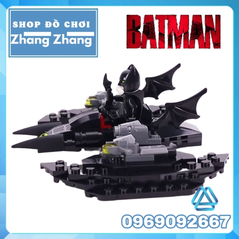 Đồ chơi Xếp hình phi thuyền Batwing của Batman trong Bat Hero mới nhất Lego Minifigures SY1351 MG155C